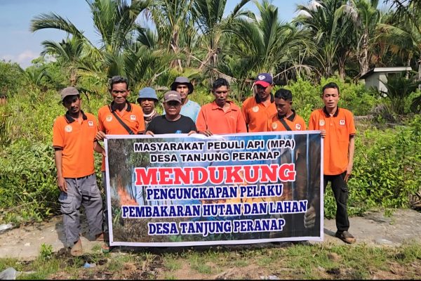 MPA Desa Tanjung Peranap Tegaskan Komitmen: Lawan Karhutla, Jaga Lingkungan untuk Generasi Mendatang